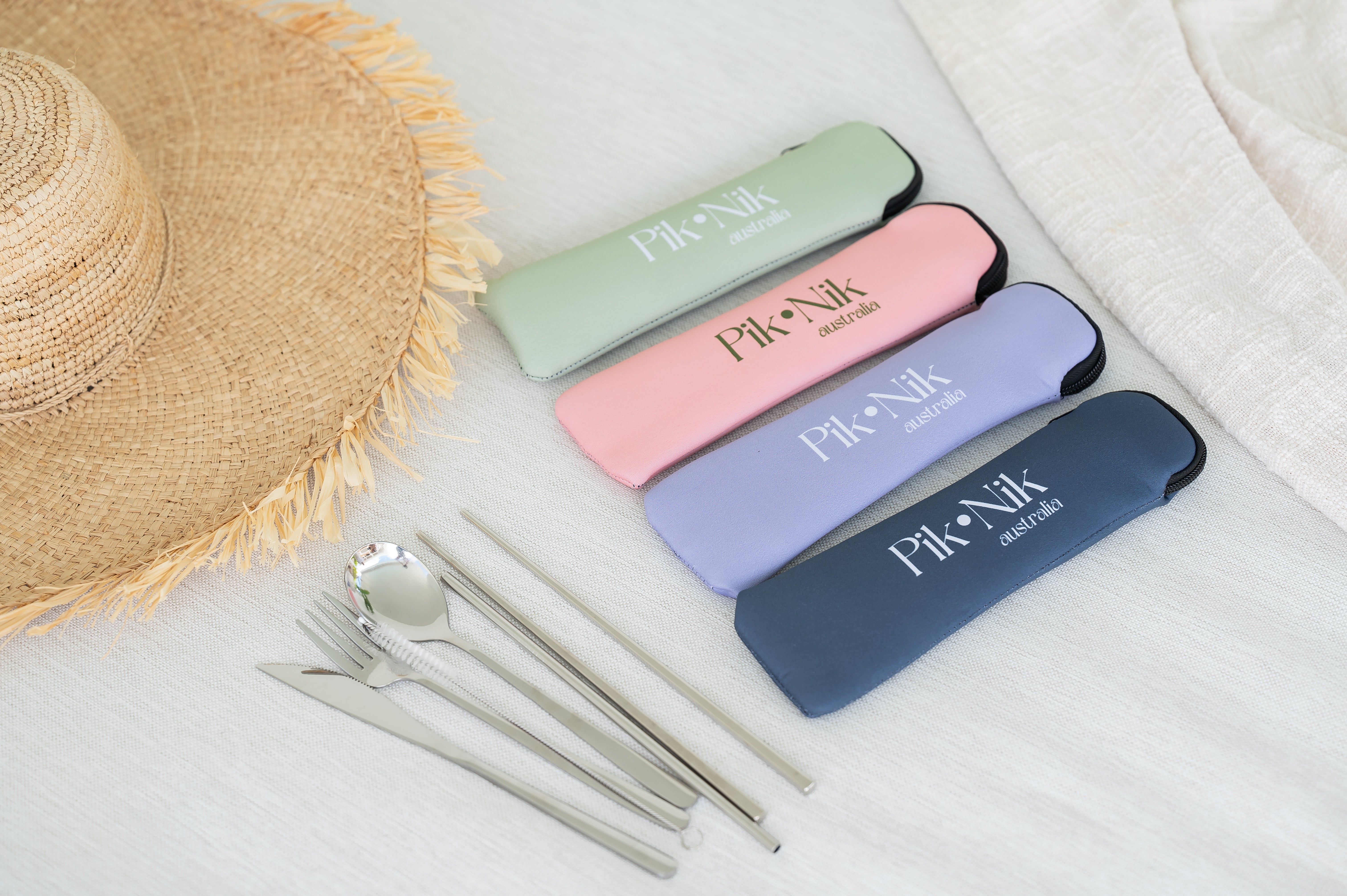 Pik-Nik Australia Blush Cutlery Set