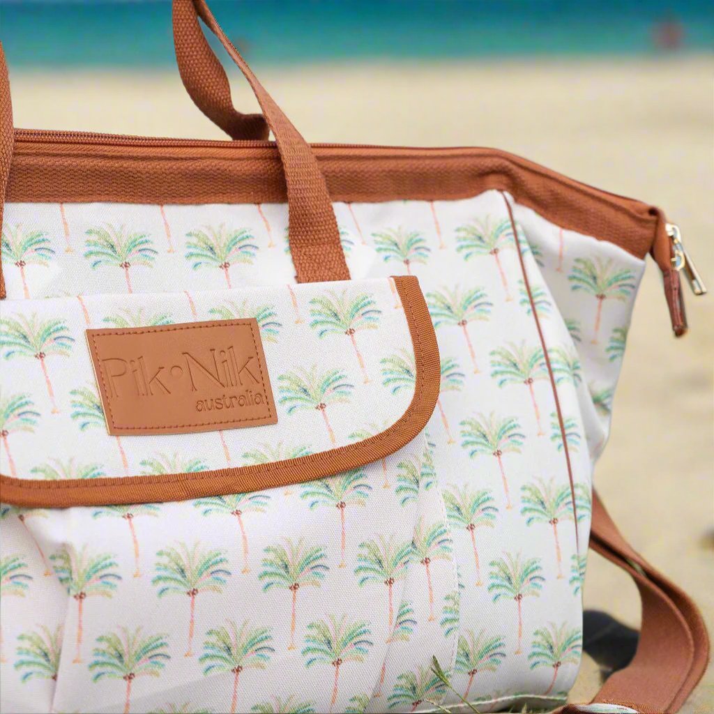 Large Australian designed cooler bag with Palm Tree print